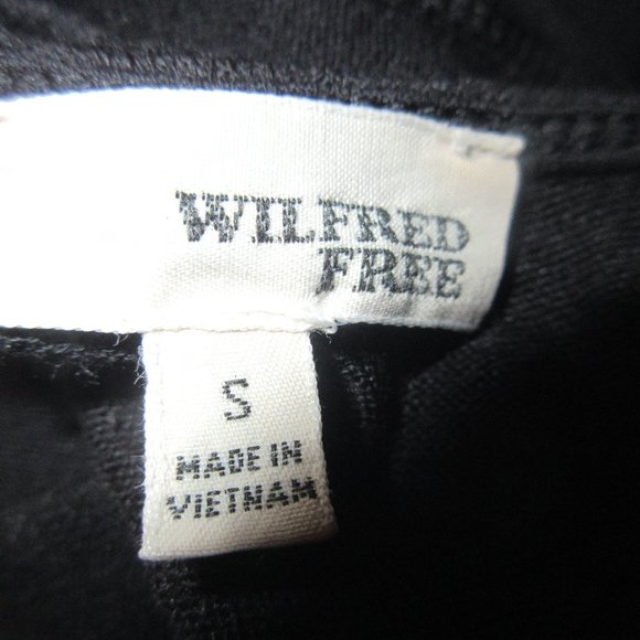 Aritzia Wilfred Free Women's  Black Top Sleeveless Small - Picture 5 of 7